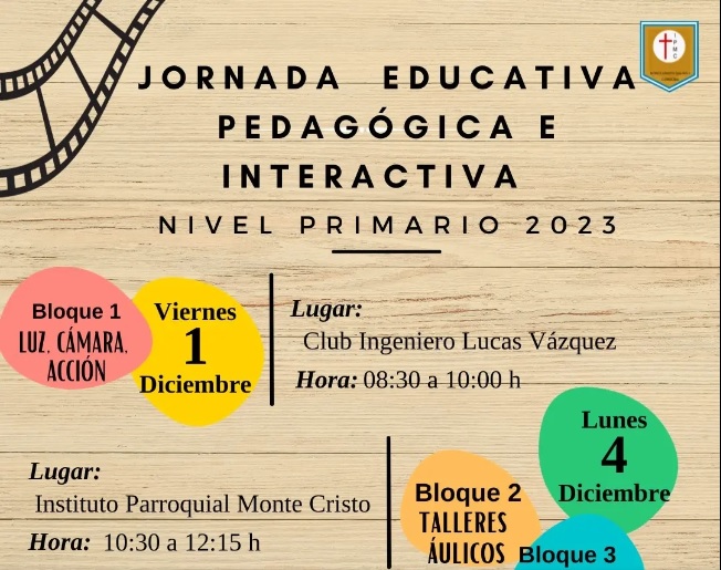 Jornada Educativa Pedagógica e Interactiva   Nivel Primario 2023